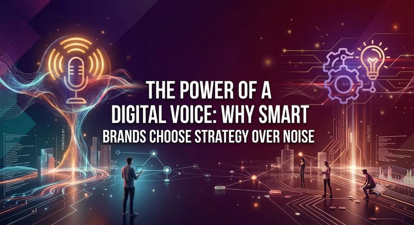 The Power of a Digital Voice: Why Smart Brands Choose Strategy Over Noise