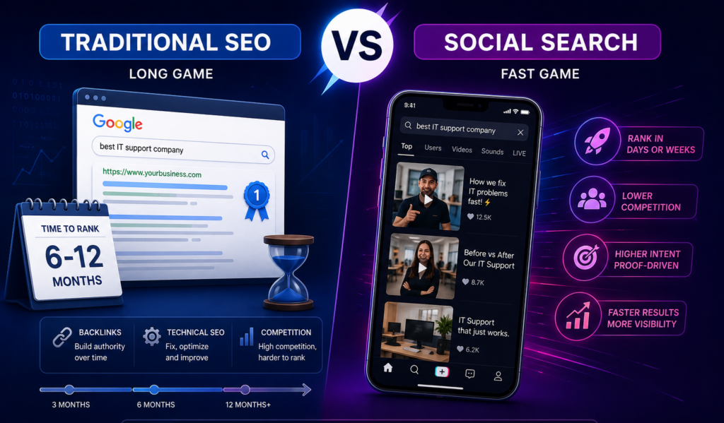 Social Search vs Traditional SEO