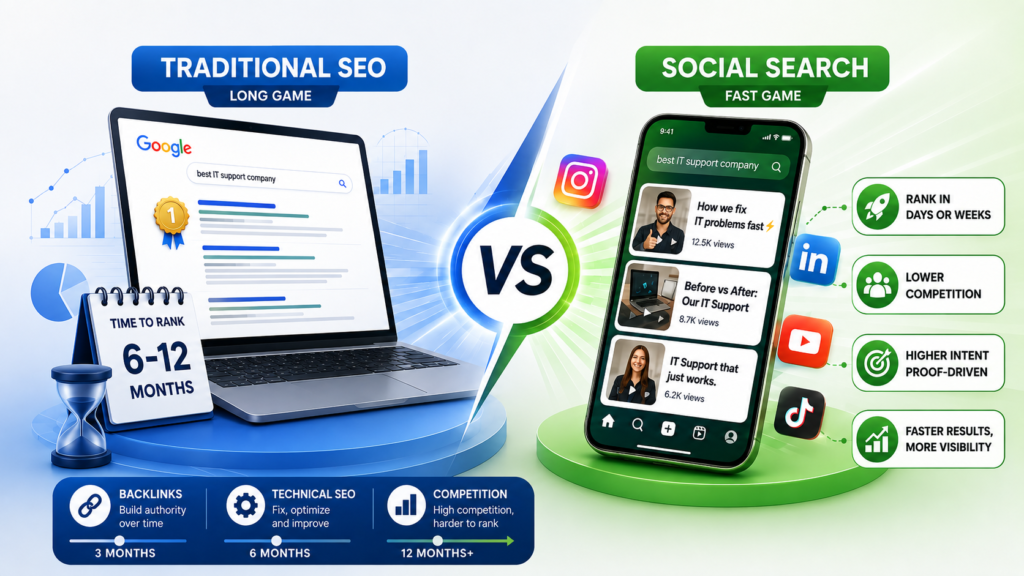 Social Search vs Traditional SEO: What Changed